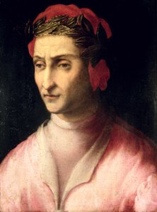 Porträtt av Dante Alighieri (1265-1321)