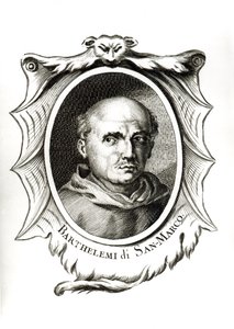 Porträtt av Fra. Bartolomeo di San Marco av Italian School