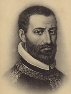 Porträtt av Giovanni Pierluigi da Palestrina av Italian School