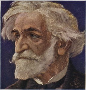 Porträtt av Giuseppe Verdi av Italian School