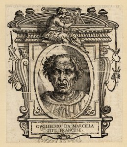 Porträtt av Guillaume de Marcillat, fransk målare och målat glaskonstnär, cirka 1470-1529 av Italian School