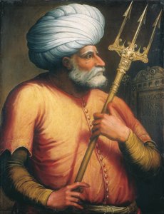 Porträtt av Khair ed-Din, ca 1550 av Italian School