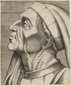 Porträtt av Paul Castro av Italian School