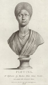Porträtt av Pompeji Plotina av Italian School