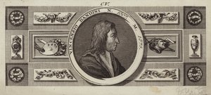 Porträtt av Vincenzo Dandini av Italian School