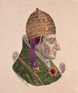 Porträtt av motpåven Alexandre V (Alexander eller Alessandro) (1409-1410) av Italian School