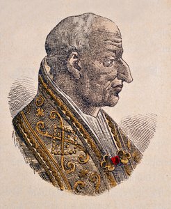 Porträtt av påven Leon III (Leo eller leone) (795-816) av Italian School