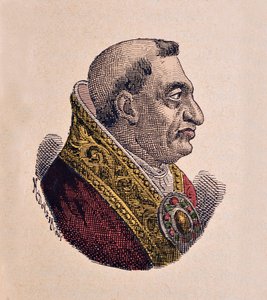 Porträtt av påven Paul II (Paolo, Paulus) (1464-1471) av Italian School