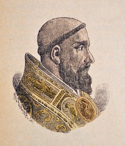 Porträtt av påven Paul IV av Italian School