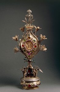 Sankt Antonius relikskrin (blandade media) av Italian School