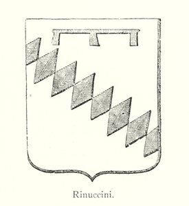 Rinuccini (gravyr) av Italian School