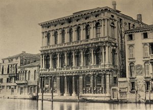 Robert Brownings (1812-89) bostad i Venedig av Italian School