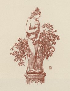 Rom, Kapitolinska Venus (litografi) av Italian School