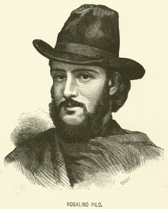 Rosalino Pilo (gravyr) av Italian School