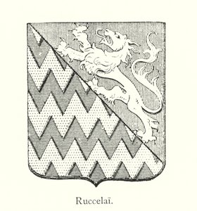 Ruccelai (gravyr) av Italian School