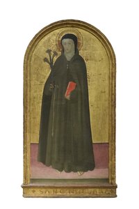 Heliga Klara av Assisi, ca 1425-1450 (panel) av Italian School