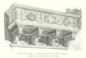 Santa Maria Novella, Tribune des Chanteurs, av Baccio d