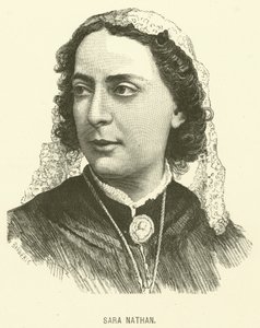 Sara Nathan (gravyr) av Italian School