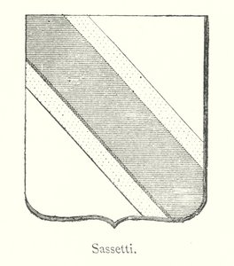 Sassetti (gravyr) av Italian School