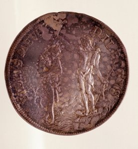 Silverpiastra från Florens, Cosimo III:s regeringstid av Medici (1642-1723) av Italian School