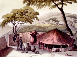 Sydöstra kusten: Cafre nation, 1820-30-talen av Italian School