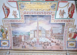 Petersplatsen, Rom av Italian School