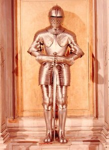 Rustning tillhörande Henri IV (1553-1610) ca 1600 (järn) av Italian School