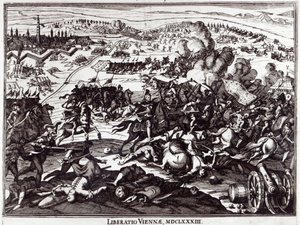 Belägringen av Wien 1683 av Italian School