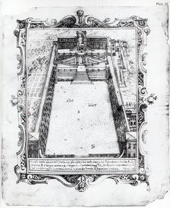 Belvederedomstolen i Vatikanen i Rom, 1581 av Italian School