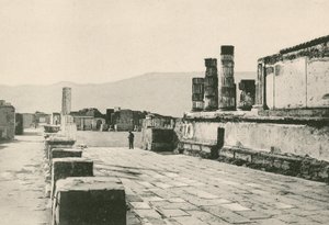 Civilforum som det är (djuptryck) av Italian School