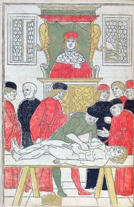 Dissektionen, illustration från 