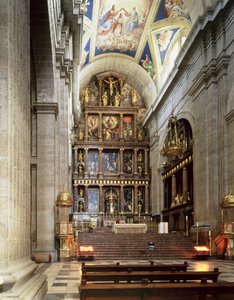 Högaltaret i basilikan av Italian School