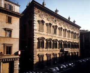 Madamepalatset i Rom. av Italian School