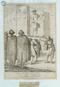 Dockspelaren, 1748 av Italian School