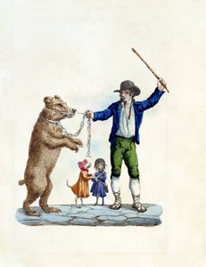 Björnens dans av Italian School