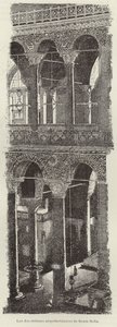 De två arkitektoniska orden i Santa Sofia av Italian School
