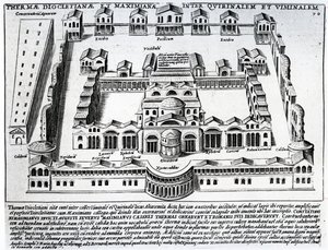 Thermae Diocletianae av Italian School