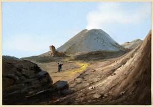 Vesuvius, oktober 1880 av Italian School