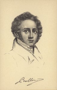 Vincenzo Bellini, italiensk operakompositör (1801-1835) av Italian School