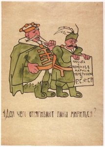 Varför drar den polska herren ut på fredssamtalen 1920