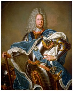 "Porträtt av greve Boris Sheremetev", 1760 av Ivan Argunov