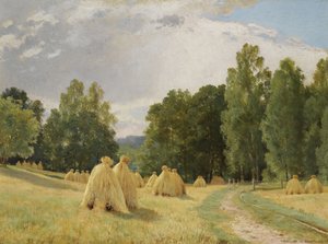 Naostachks, Preobrazhenskoe av Ivan Ivanovich Shishkin