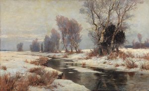 Vårlandskap, 1890-talet. av Ivan Ivanovich Yendogurov