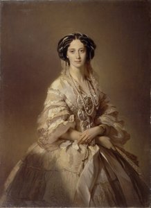 Porträtt av Maria Alexandrovna 1824-1880, Rysslands kejsarinna