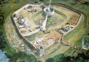 Pickering slott, 1200-talet, c1990-2010