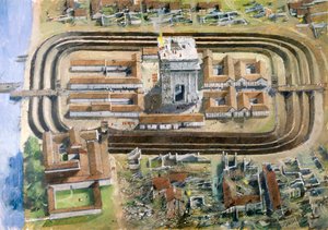 Richborough Roman Fort, 2:a århundradet, 1990-2010.