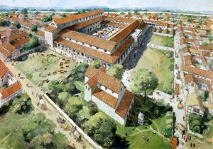 Silchester Roman City, c3:e århundradet, 1990-2010 av Ivan Lapper