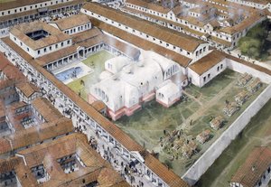 Wroxeter romerska stad av Ivan Lapper