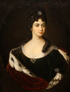 Porträtt av grevinnan Smaragda Maria Cantemir, slutet av 1710-talet-början av 1720-talet.