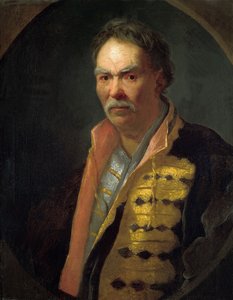 Porträtt av en hetman Ivan Mazepa, 1720-talet